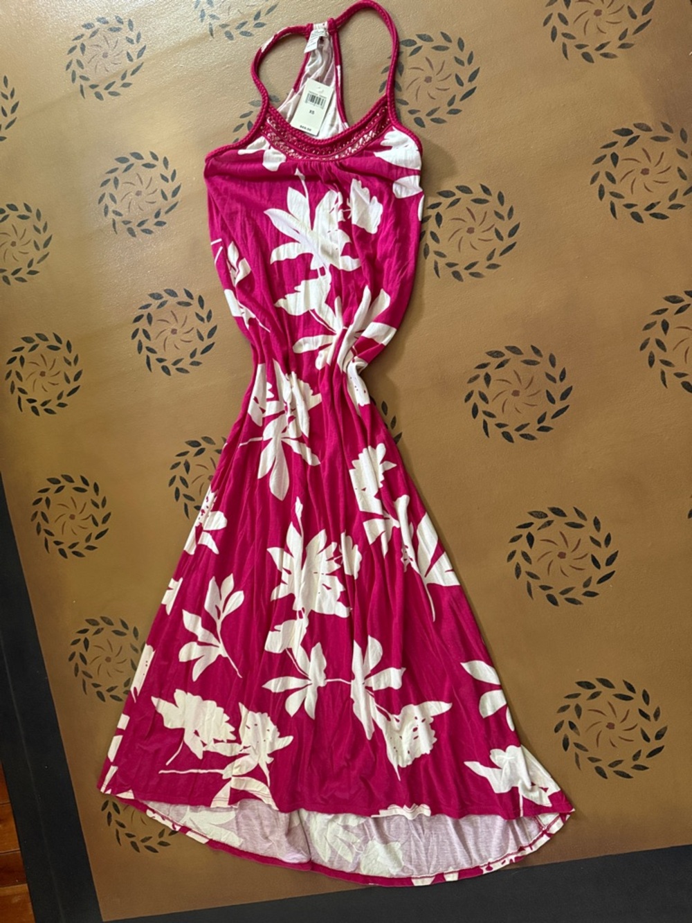 Lucky Brand Maxi Dress NWT XS Belt Not Included